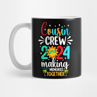 Cousin crew 2024 Summer Vacation Beach Family Trips Mug